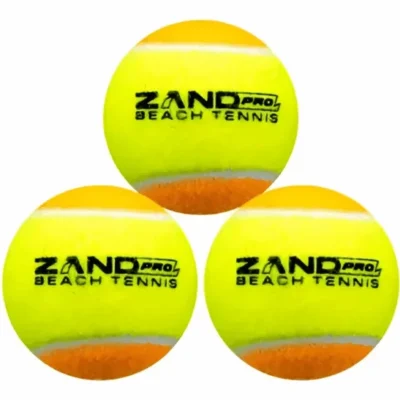 Kit com 3 bolas de Beach Tennis Zand