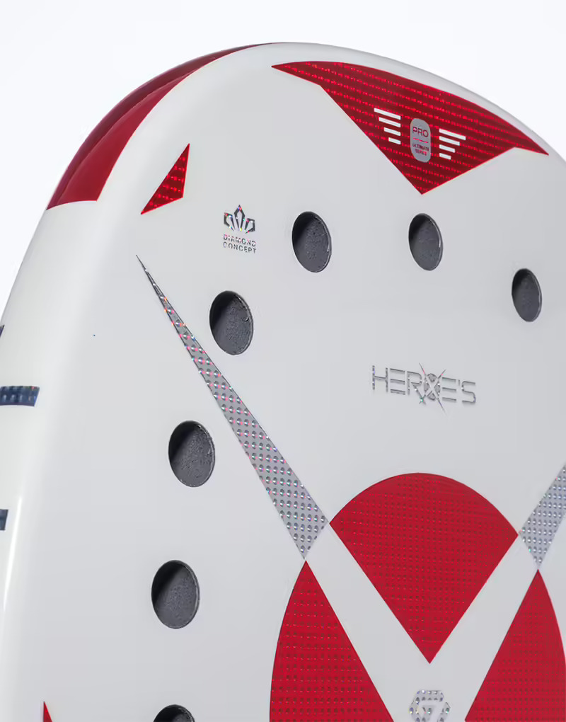 Raquete de beach tennis Heroes Starlight Ruby - Imagem 8