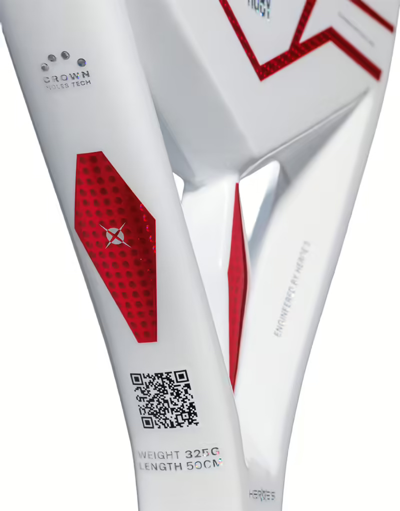 Raquete de beach tennis Heroes Starlight Ruby - Imagem 9