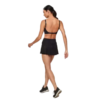 Top sem costas com regulador azul marinho